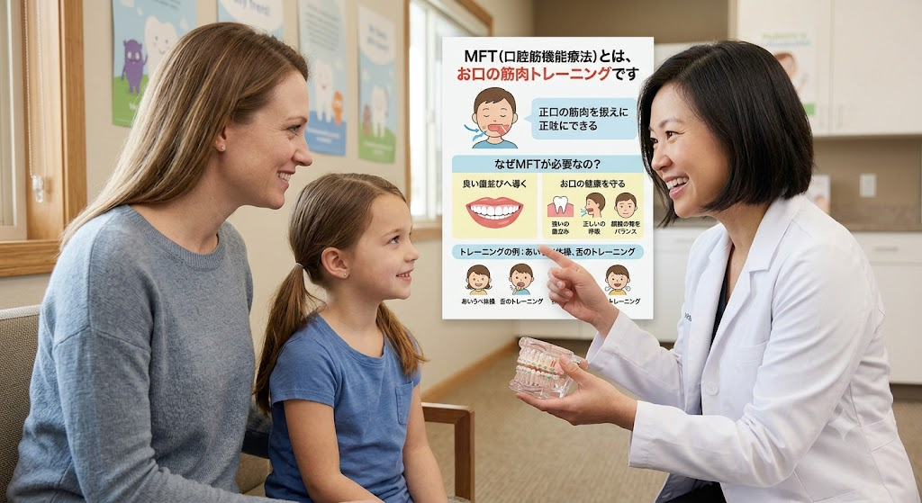 【MFT(口腔筋機能療法)】について