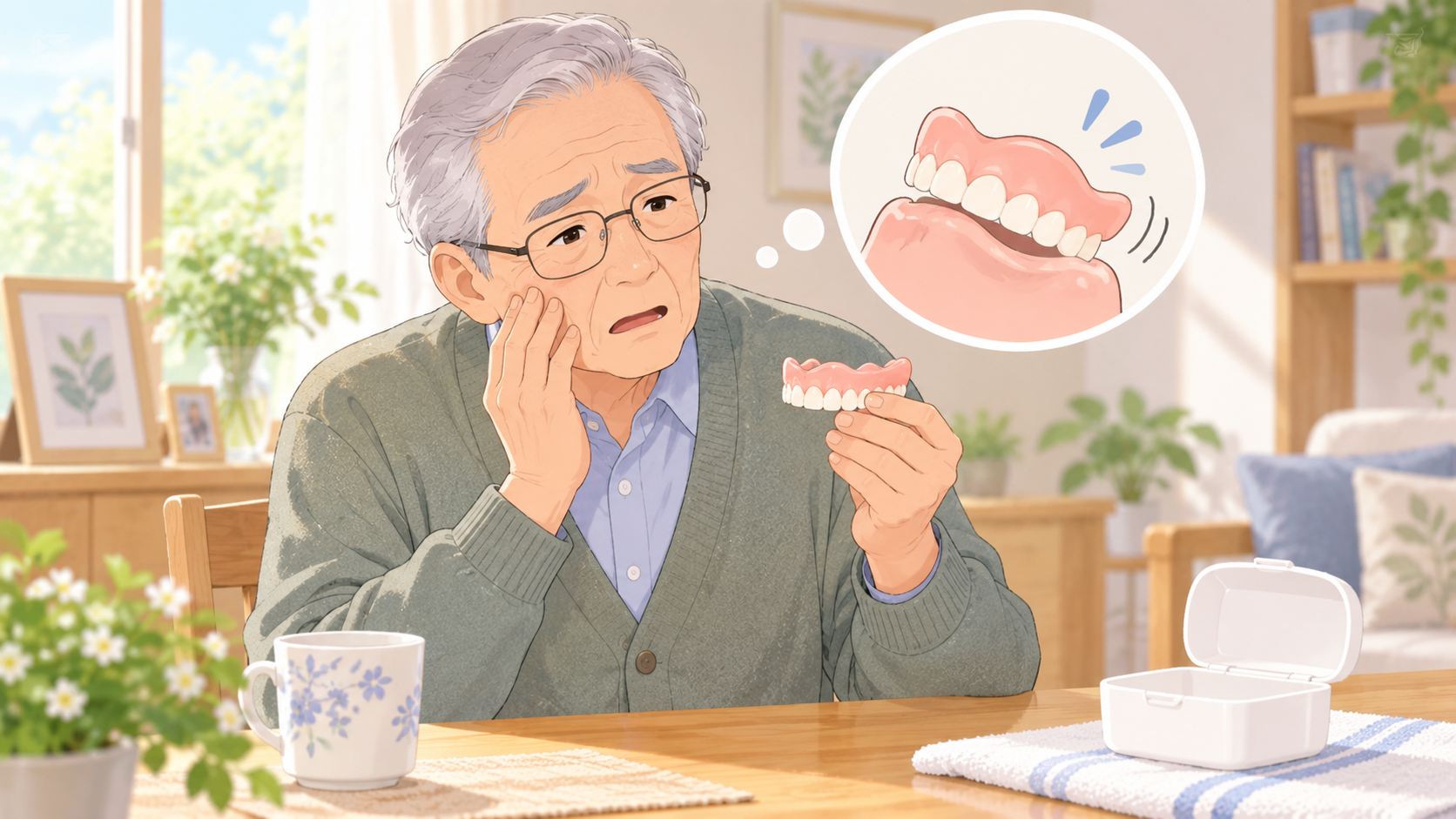 【入れ歯は作ったら終わりじゃない？】入れ歯のメンテナンスと「残っている歯」を守る大切さを解説